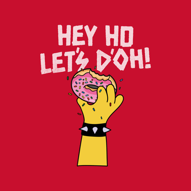 Hey Ho Let's D'Oh-None-Stretched-Canvas-OPIPPI