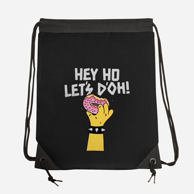 Hey Ho Let's D'Oh-None-Drawstring-Bag-OPIPPI