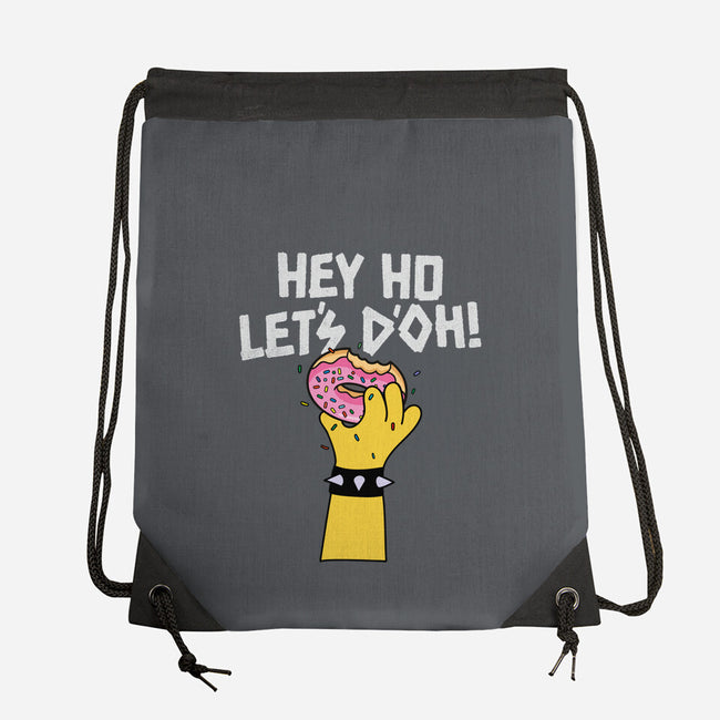 Hey Ho Let's D'Oh-None-Drawstring-Bag-OPIPPI