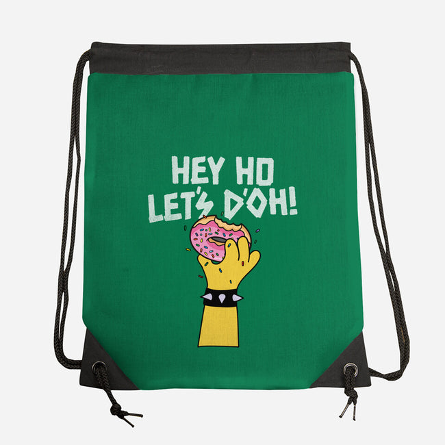 Hey Ho Let's D'Oh-None-Drawstring-Bag-OPIPPI