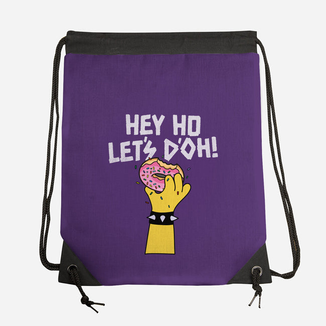 Hey Ho Let's D'Oh-None-Drawstring-Bag-OPIPPI