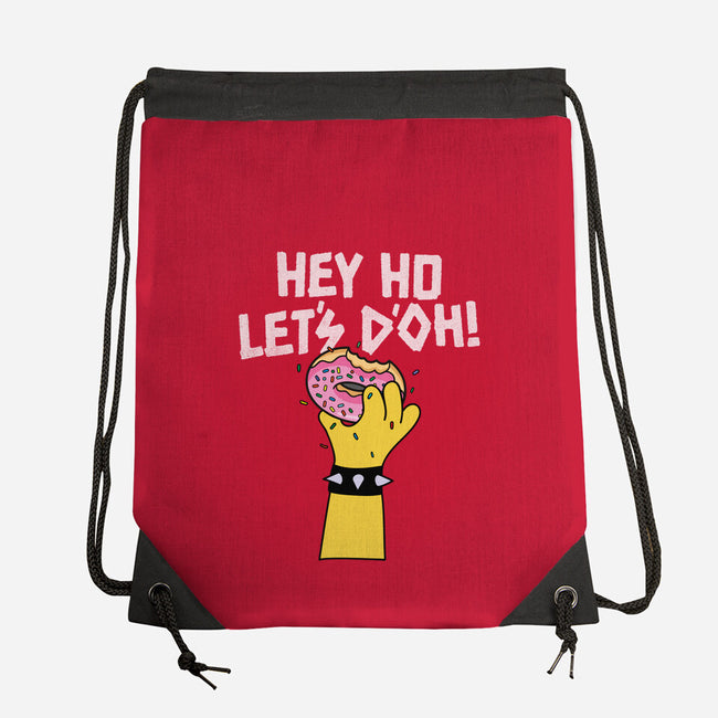 Hey Ho Let's D'Oh-None-Drawstring-Bag-OPIPPI