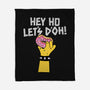 Hey Ho Let's D'Oh-None-Fleece-Blanket-OPIPPI