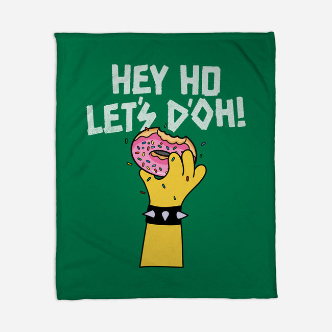 Hey Ho Let's D'Oh-None-Fleece-Blanket-OPIPPI