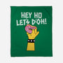 Hey Ho Let's D'Oh-None-Fleece-Blanket-OPIPPI