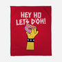 Hey Ho Let's D'Oh-None-Fleece-Blanket-OPIPPI
