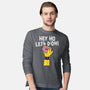 Hey Ho Let's D'Oh-Mens-Long Sleeved-Tee-OPIPPI