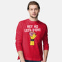 Hey Ho Let's D'Oh-Mens-Long Sleeved-Tee-OPIPPI