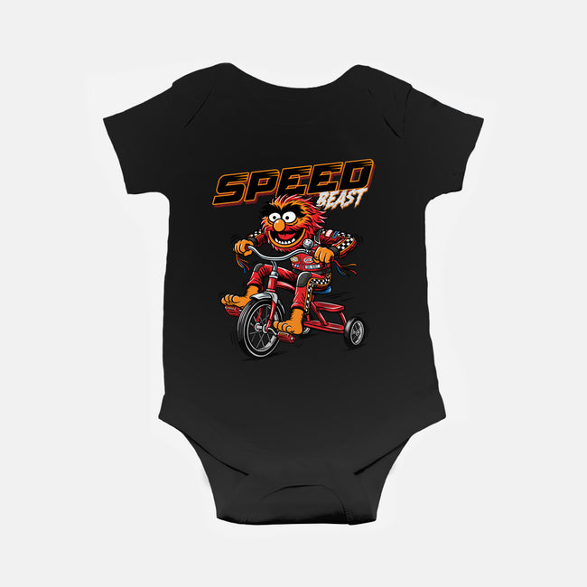 Speed Beast-Baby-Basic-Onesie-OPIPPI