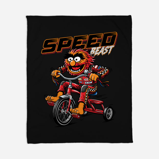 Speed Beast-None-Fleece-Blanket-OPIPPI