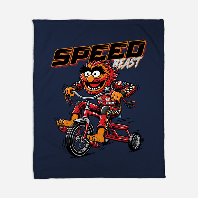 Speed Beast-None-Fleece-Blanket-OPIPPI