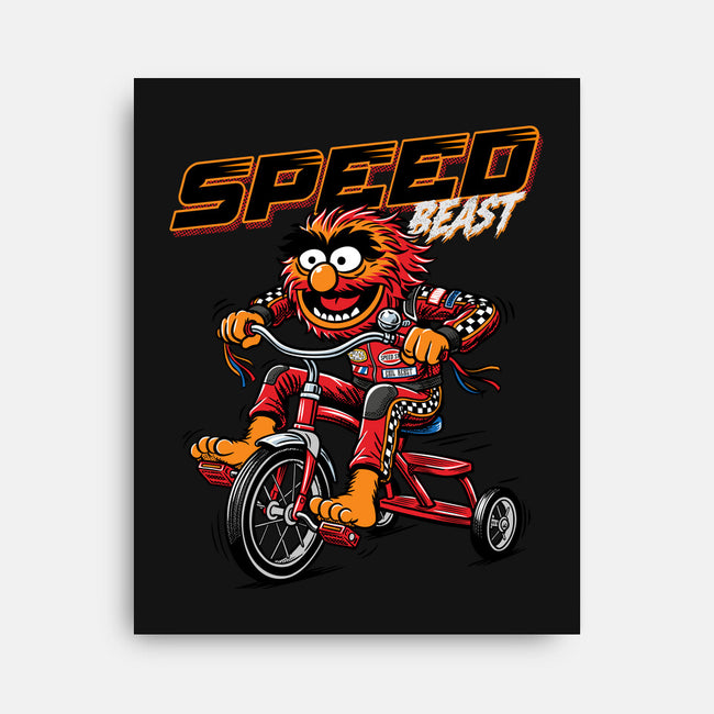 Speed Beast-None-Stretched-Canvas-OPIPPI