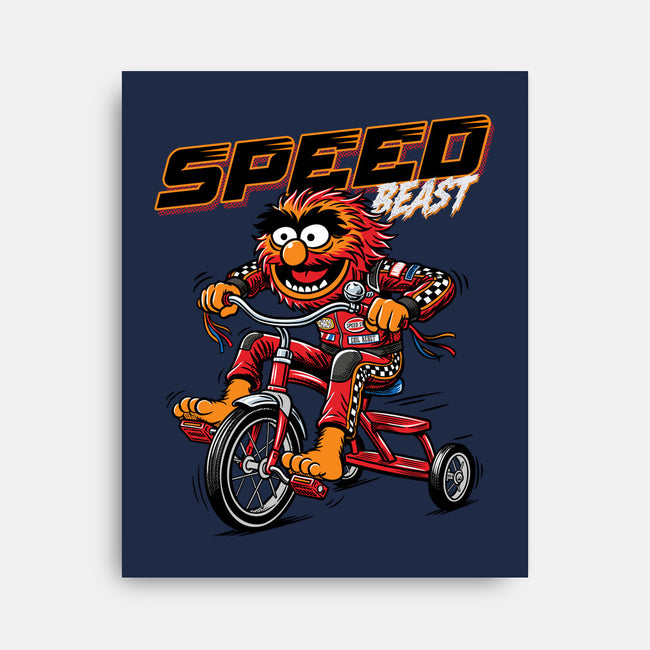 Speed Beast-None-Stretched-Canvas-OPIPPI