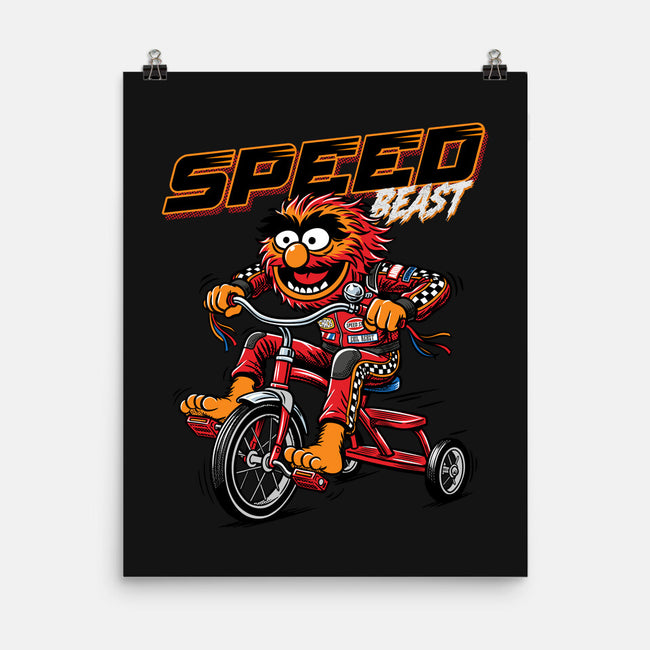 Speed Beast-None-Matte-Poster-OPIPPI