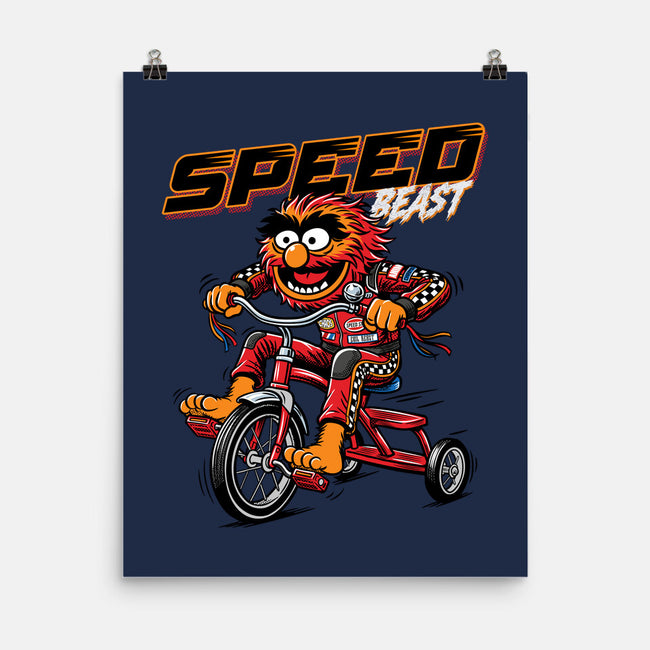 Speed Beast-None-Matte-Poster-OPIPPI