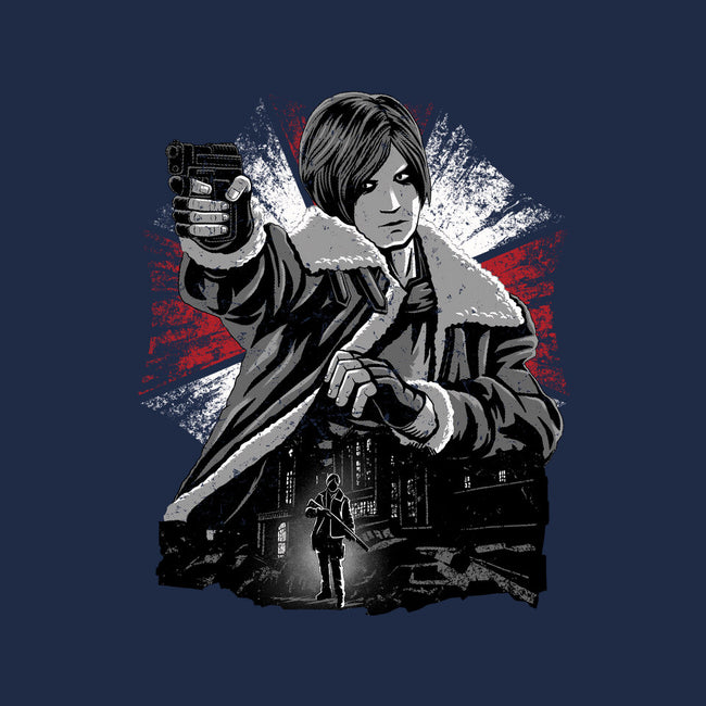 Cop Zombie Hunter-Unisex-Basic-Tee-rmatix