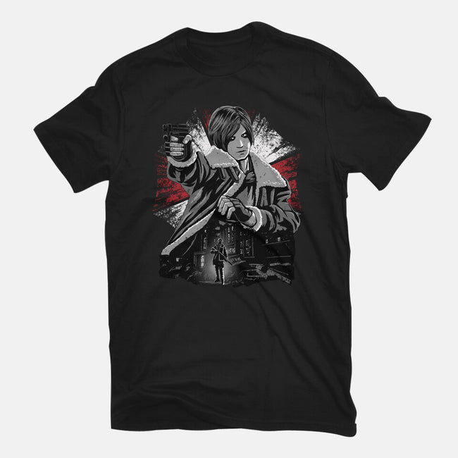 Cop Zombie Hunter-Mens-Heavyweight-Tee-rmatix