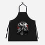 Cop Zombie Hunter-Unisex-Kitchen-Apron-rmatix