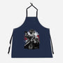 Cop Zombie Hunter-Unisex-Kitchen-Apron-rmatix