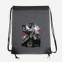 Cop Zombie Hunter-None-Drawstring-Bag-rmatix