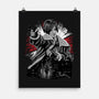 Cop Zombie Hunter-None-Matte-Poster-rmatix