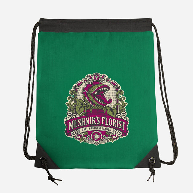 Mushnik's Florist-None-Drawstring-Bag-CarloJ1956