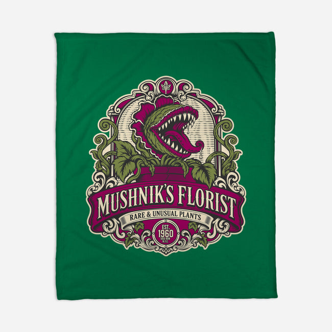 Mushnik's Florist-None-Fleece-Blanket-CarloJ1956