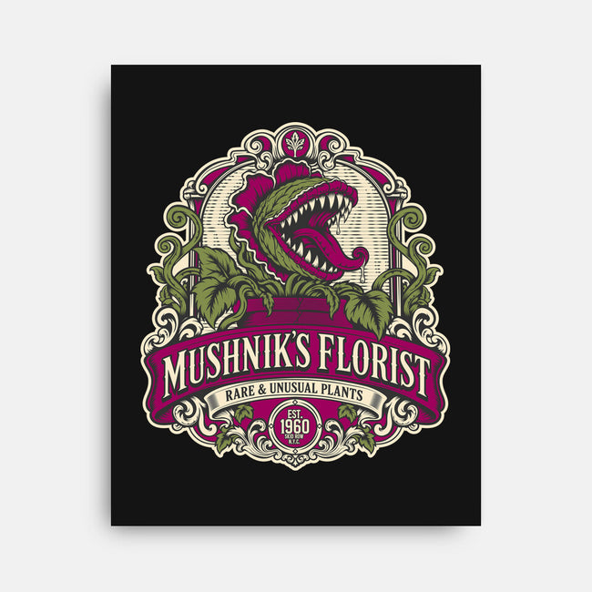 Mushnik's Florist-None-Stretched-Canvas-CarloJ1956