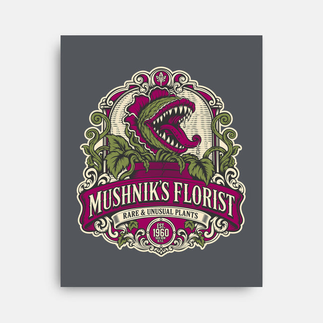 Mushnik's Florist-None-Stretched-Canvas-CarloJ1956