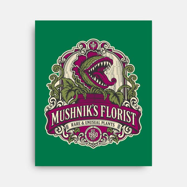 Mushnik's Florist-None-Stretched-Canvas-CarloJ1956