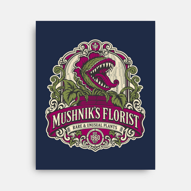 Mushnik's Florist-None-Stretched-Canvas-CarloJ1956