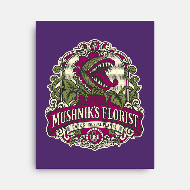 Mushnik's Florist-None-Stretched-Canvas-CarloJ1956