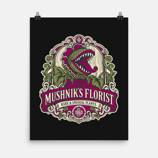 Mushnik's Florist-None-Matte-Poster-CarloJ1956