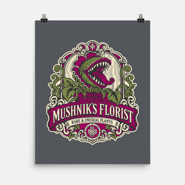 Mushnik's Florist-None-Matte-Poster-CarloJ1956