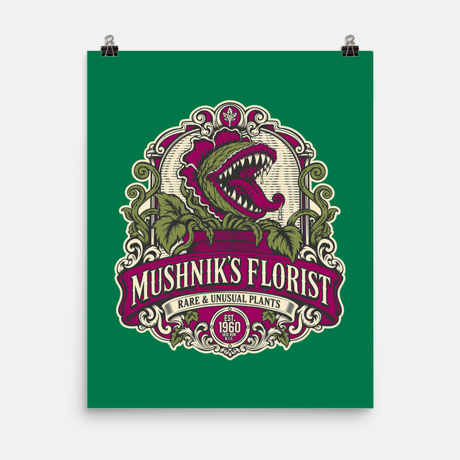 Mushnik's Florist-None-Matte-Poster-CarloJ1956