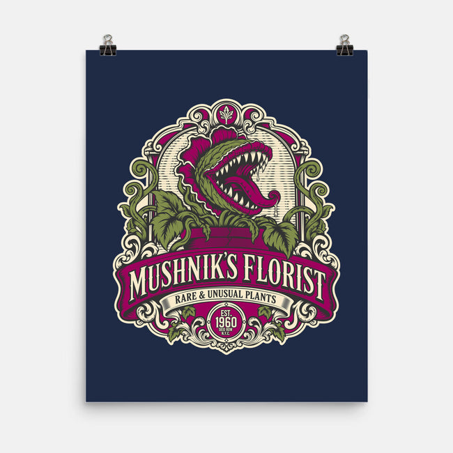 Mushnik's Florist-None-Matte-Poster-CarloJ1956