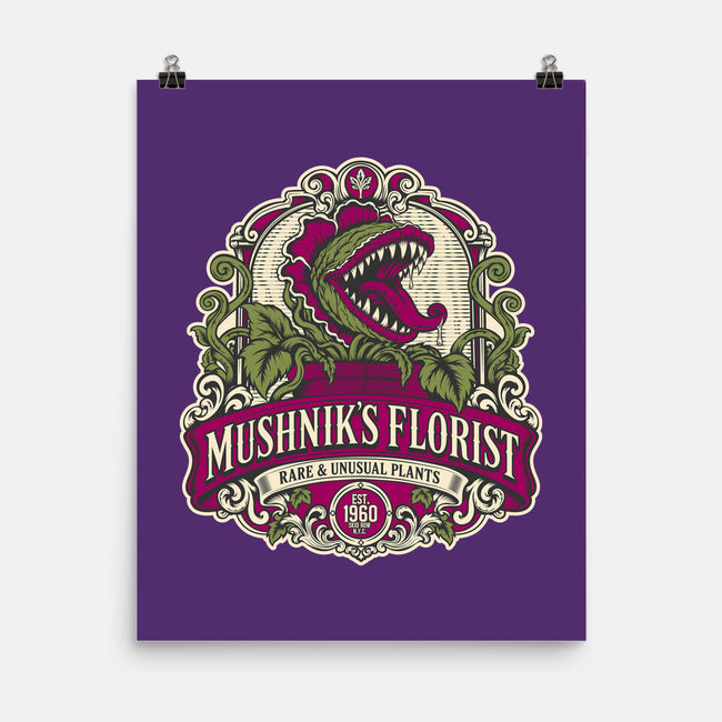 Mushnik's Florist-None-Matte-Poster-CarloJ1956