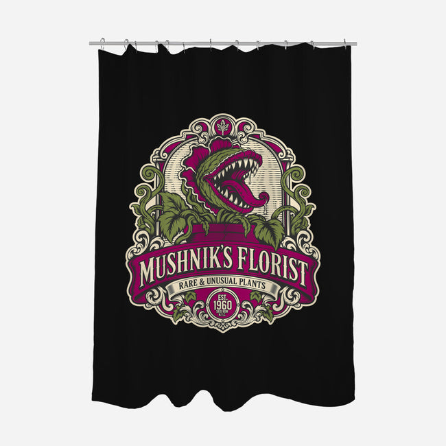 Mushnik's Florist-None-Polyester-Shower Curtain-CarloJ1956