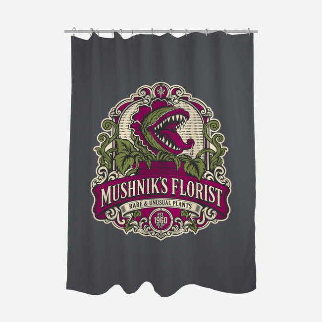Mushnik's Florist-None-Polyester-Shower Curtain-CarloJ1956
