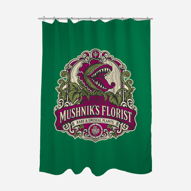 Mushnik's Florist-None-Polyester-Shower Curtain-CarloJ1956