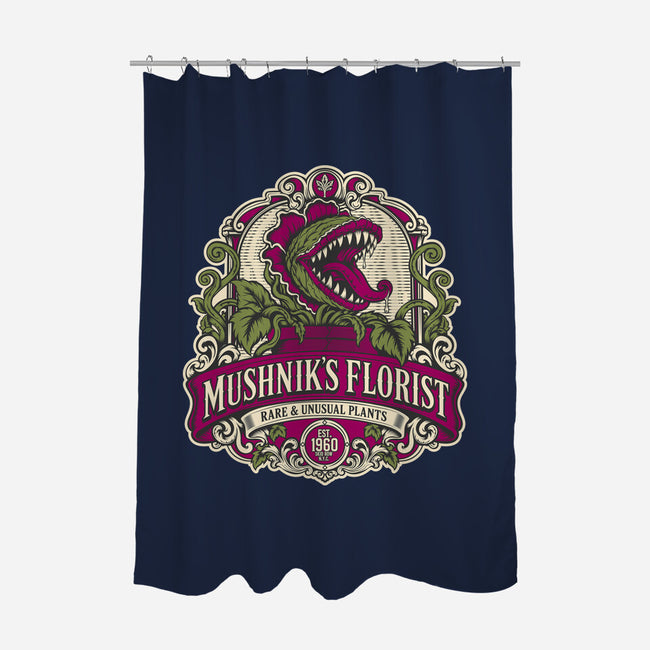 Mushnik's Florist-None-Polyester-Shower Curtain-CarloJ1956
