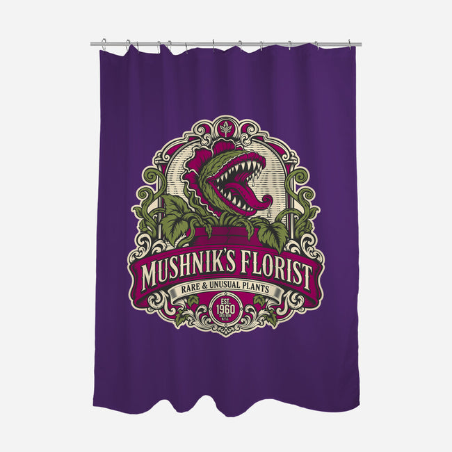 Mushnik's Florist-None-Polyester-Shower Curtain-CarloJ1956