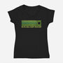 No Evil Shall Escape Their Sight-Womens-V-Neck-Tee-kg07