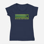 No Evil Shall Escape Their Sight-Womens-V-Neck-Tee-kg07