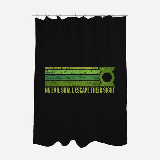 No Evil Shall Escape Their Sight-None-Polyester-Shower Curtain-kg07