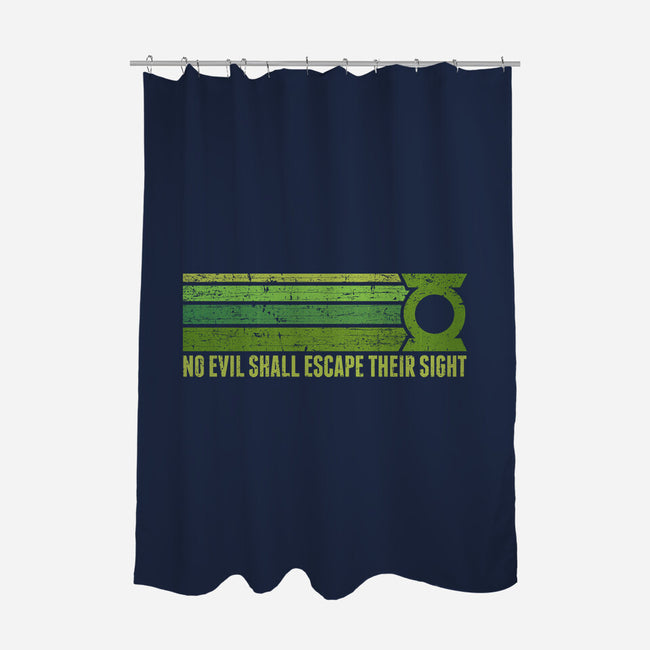 No Evil Shall Escape Their Sight-None-Polyester-Shower Curtain-kg07