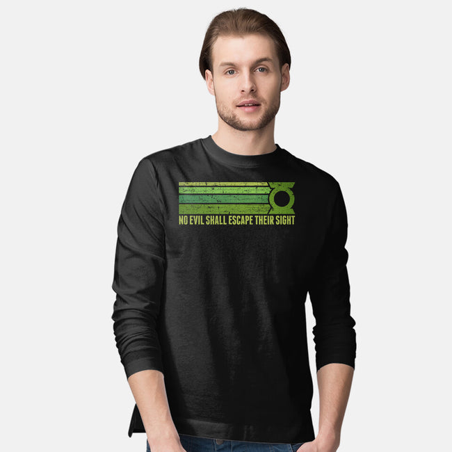No Evil Shall Escape Their Sight-Mens-Long Sleeved-Tee-kg07