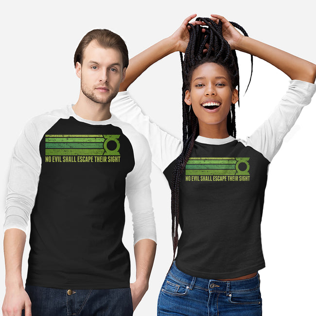 No Evil Shall Escape Their Sight-Unisex-Baseball-Tee-kg07