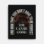 You Can Be Good-None-Stretched-Canvas-rocketman_art