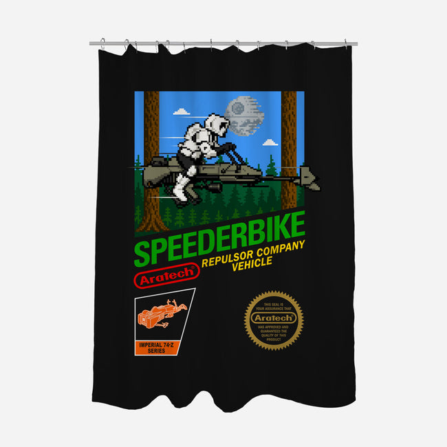 Speederbike-None-Polyester-Shower Curtain-Wheels